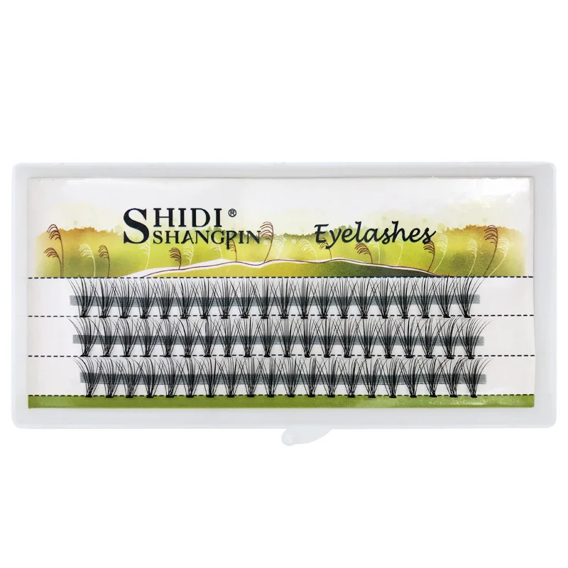 Shidi Premier Graft Eyelashes Flower Hair 10 Root Per Plant Model False Eyelashes 0.07C Volume 8 Mm/10 Mm/12 Size Shidi Premier Graft Eyelashes Flower Hair 10 Root Per Plant Model False Eyelashes 0.07C Volume 8 Mm/10 Mm/12 Size