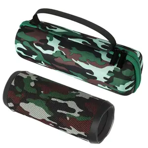Bluetooth Speaker Storage Case For JBL FLIP4/FLIP3 Bluetooth Speaker Waterproof Storage Bag Organizer Camouflage