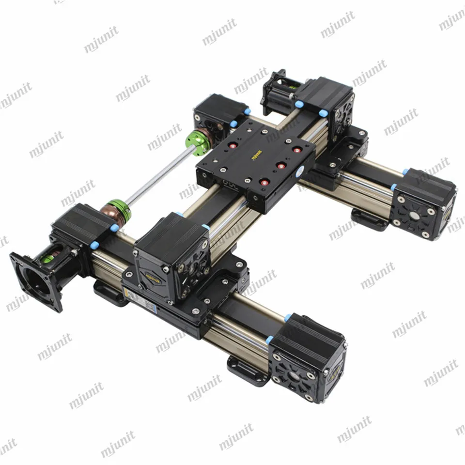 

mjunit paint spraying XYZ CNC 3 axis painting 3D linear module high-speed sliding table synchronous belt linear guide precision