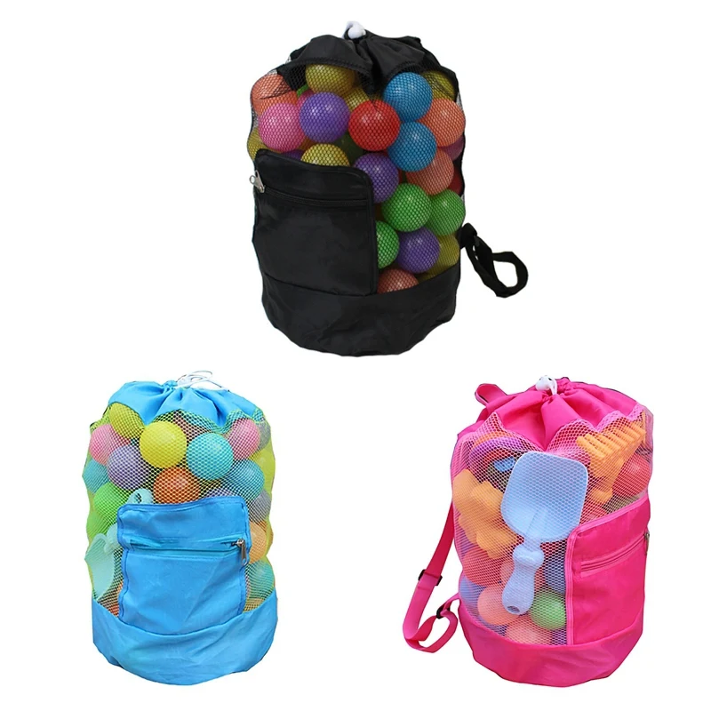 Портативная сумка для плавания Складная сетка водонепроницаемая сумка для детей пляжные корзины детская сумка для хранения водонепроницаемые сумки для плавания на открытом воздухе