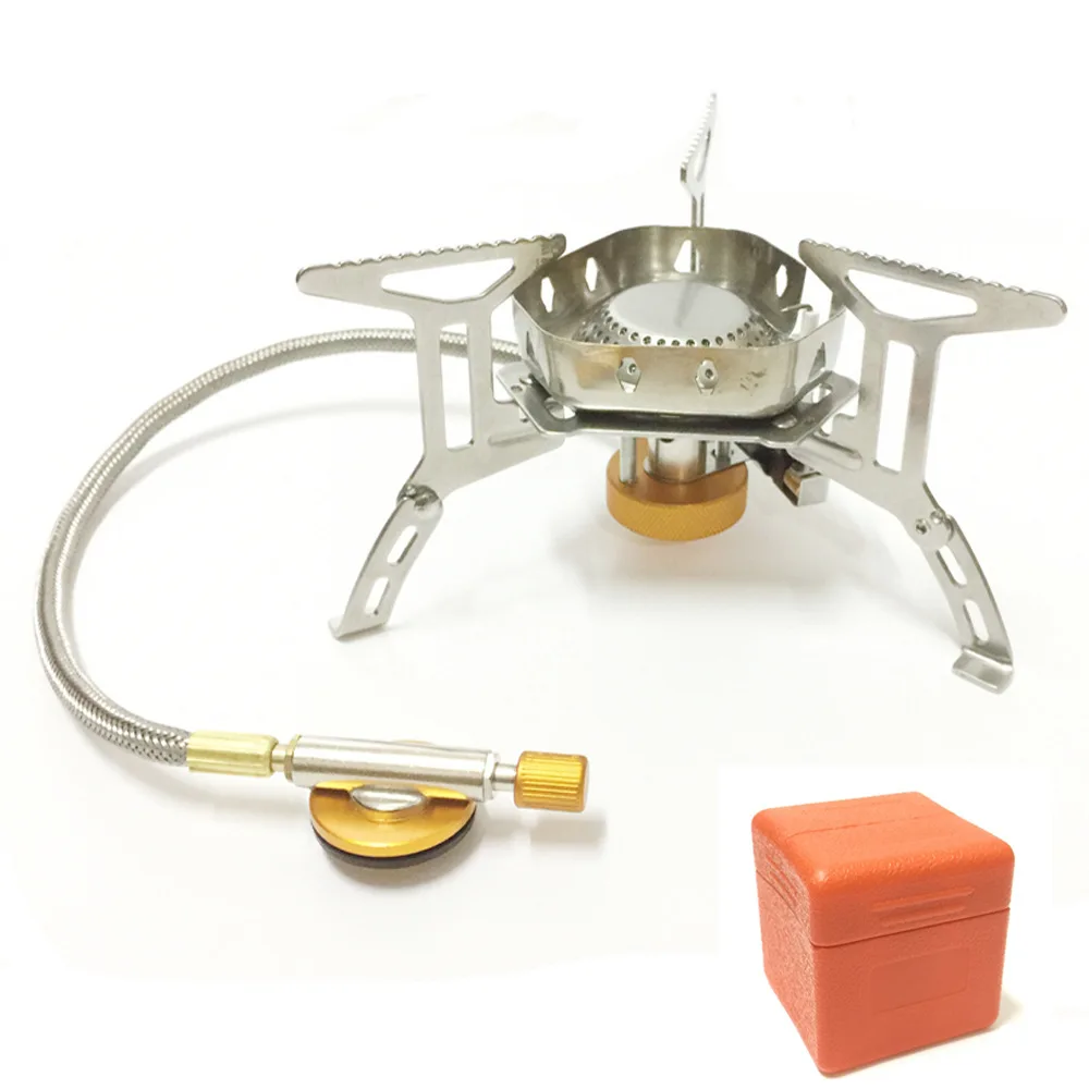 Factory Price Direct Selling New Style Leak-Proof Gas Camping Furnace End Ultra-Light One-piece Gas Stove Portable Outdoor Stove