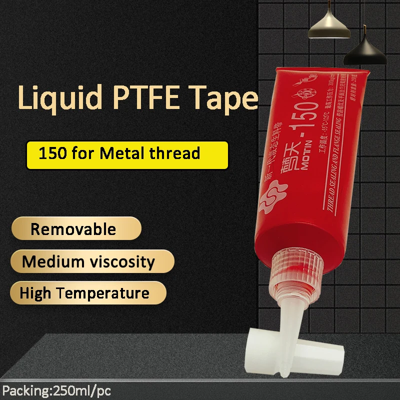 Higlue Liquid Ptfe Tape Liquid Thread Sealant, For Metal Thread Sealing