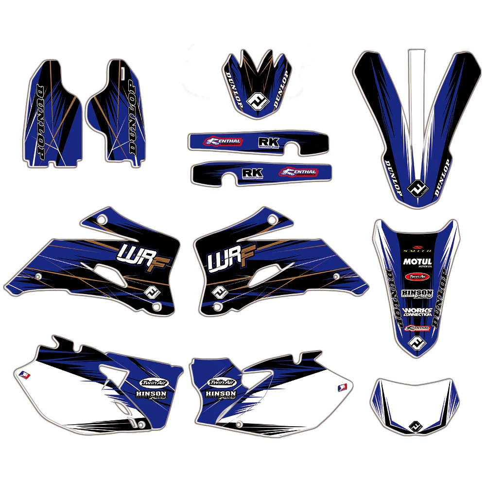 

Decals Sticker for Yamaha WR250F 2007-2013 WR450F 2007 2008 2009 2010 2011 WR 250F 450F WR 250 450 F