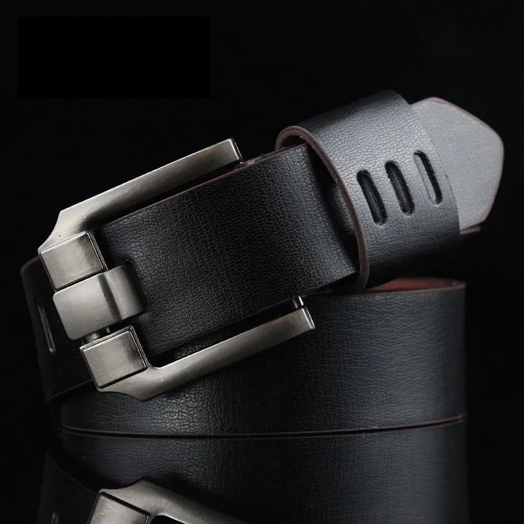 

New Hasemeka Designer Belts Men High Quality Genuine Leather Belt for Men Luxury Ceinture Homme Military Style 130CM HM202