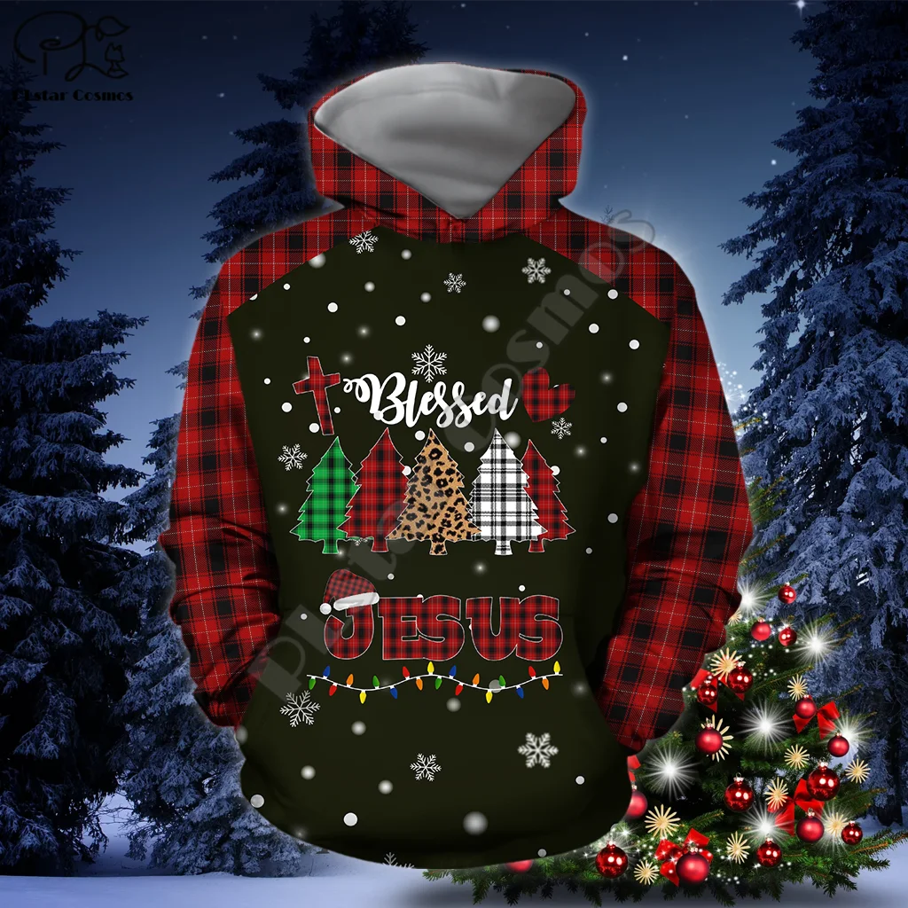 

PLstar Cosmos Merry Christmas Santa Claus 3D Printed Hoodies Sweatshirts Zip Hooded For Men And Women Casual Streetwear Style-44