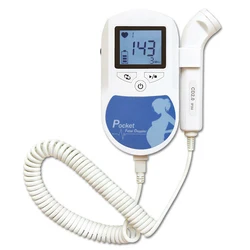 Hot 2.0/3.0/8.0MHZ CONTEC SonolineA Baby Sound C Doppler Fetal Heart Rate Monitor Home Pregnancy Heart Rate Detector LCD Display