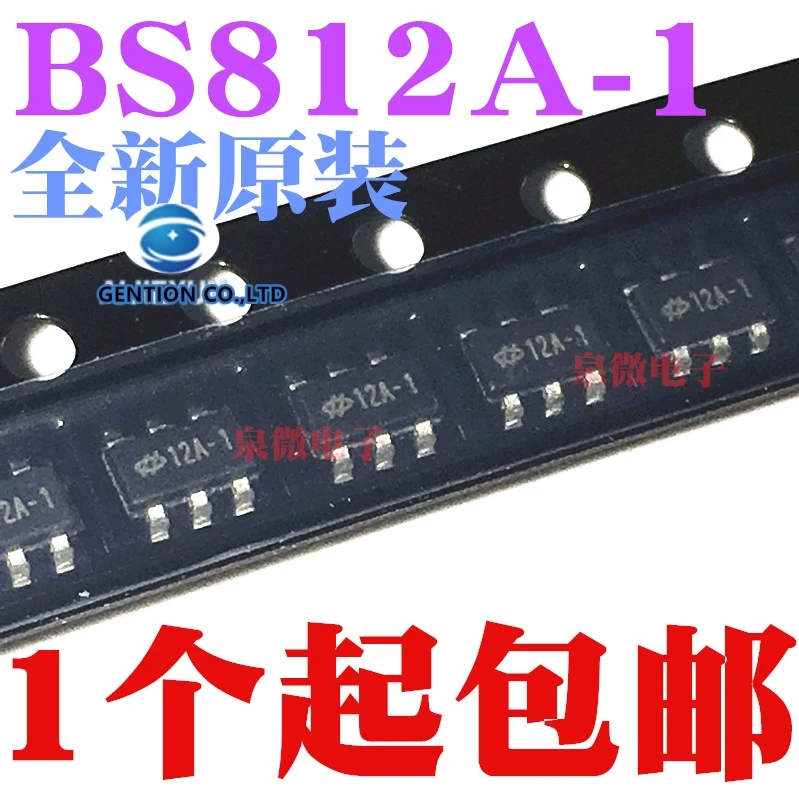 

5 шт. SOT23 BS812A-1 BS812A емкостный сенсорный экран Печать 12 a-1 двойными пуговицами в наличии 100% новый и оригинальный