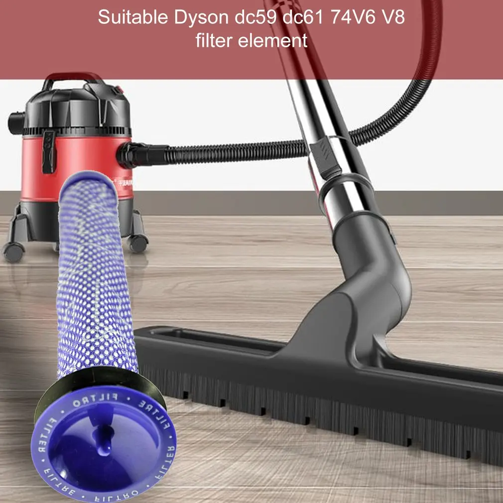 2 шт. предварительные фильтры подходит для Dyson DC58 DC59 DC61 DC62 DC74 V6 V7 V8. Сменные моющиеся наборы для пылесоса