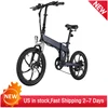 350W 36V Folding Electric Bike 20 MPH Top-Speed Dual Disc Brake 16inch 20inch Foldable E-Bike 1