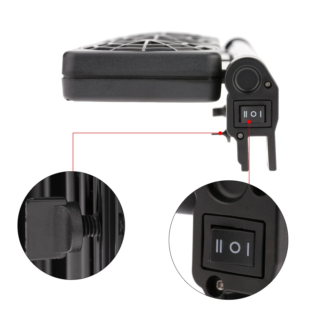 Охлаждающий вентилятор для аквариума, ветряной охладитель для аквариума ...