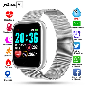 

Smart Watch 2020 Women Fitness Tracker Waterproof Heart Rate Monitor Men Sport Smartwatch Bracelet Women Watch for IOS Android