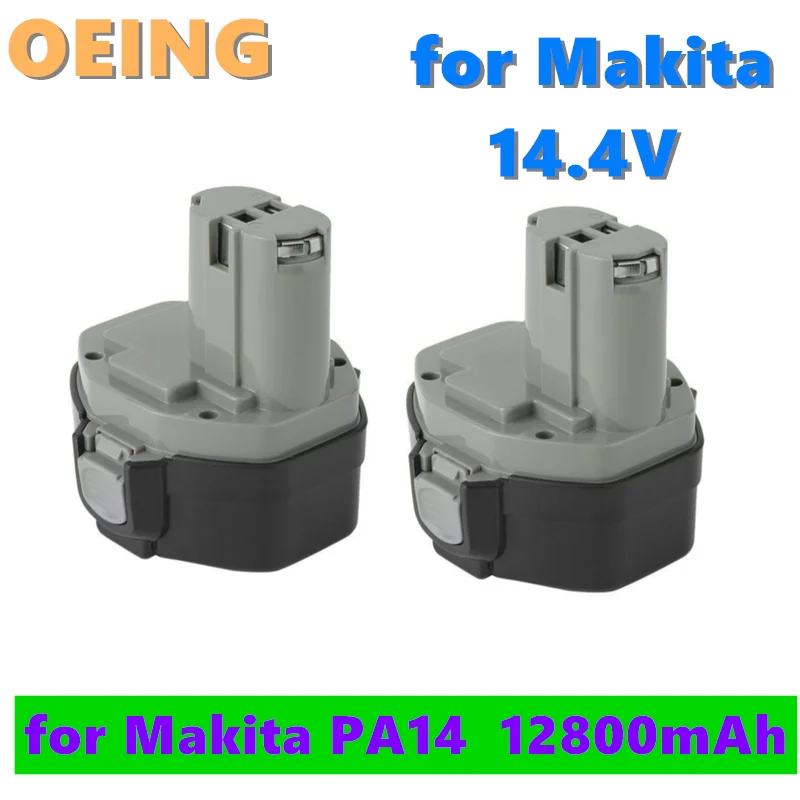 PA14 NI-CD 12800 мА/ч замена Батарея для Makita 14 4 В 1420 1422 1433 1434 1435 6337D 6237D 6281D 6280D Мощность