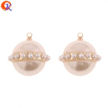 

Cordial Design 30Pcs 20*20MM Jewelry Accessories/DIY Earrings Making/Imitation Pearl/Charms Pendant/Hand Made/Earring Findings