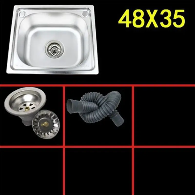 Cucina Afwasbak Zlewozmywak Inoxidable Integral Gootsteen Waschbecken Fregadero De Cocina Cuba Lavabo Pia Cozinha Kitchen Sink