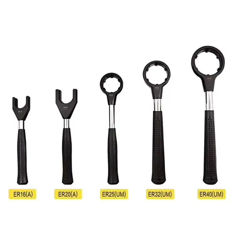 

pull stud wrench for BT30 BT40,ER11 ER16 ER20 ER25 ER32 ER40 DC6 DC8 DC12 DIN40ï¼ˆ69872) B6339-40 MAZAK40 spanner