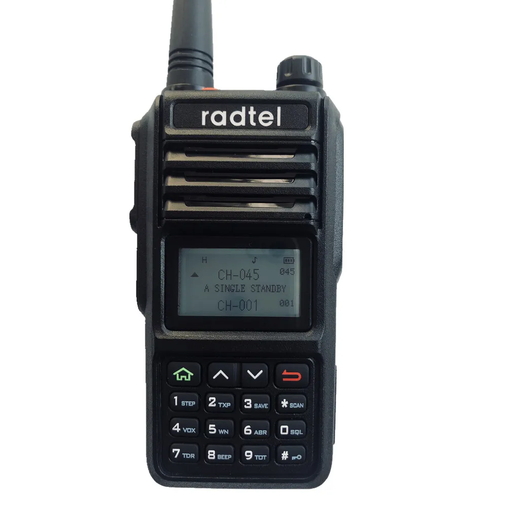 

Radtel RT-480 5 Watt 256CH IP68 Long Range Waterproof Ham Radio Dual Band Walkie Talkie Two-Way Radio for Hiking Camping