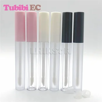 

20pcs/lot 2.5ml Empty Transparent Frosted Plastic Lipstick Lip Gloss Tube Cosmetic Containers Makeup Packaging