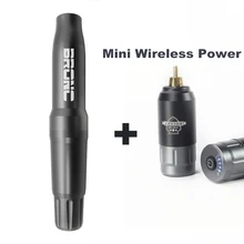 Колибри Bronc-V4 Татуировка роторная машинка ручка швейцарский мотор с ракетой мини тату Беспроводной Мощный тату комплект