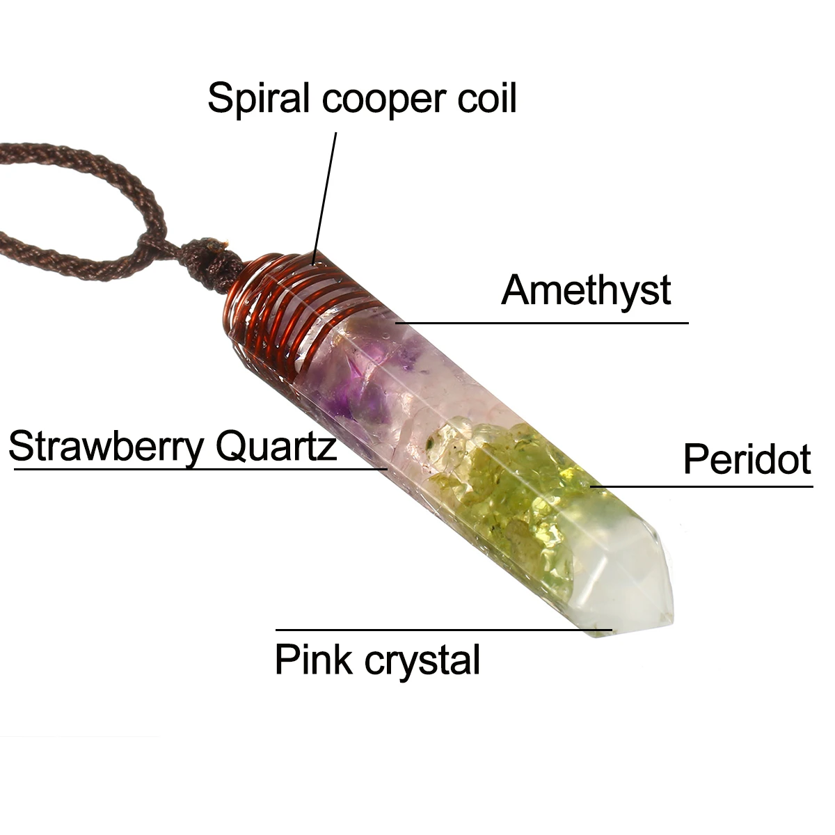 Красочные кристаллы Orgone(5 см/1,9")-богатство, любовь, медитация Orgone, рейки Infused, магнит для денег, для талисмана