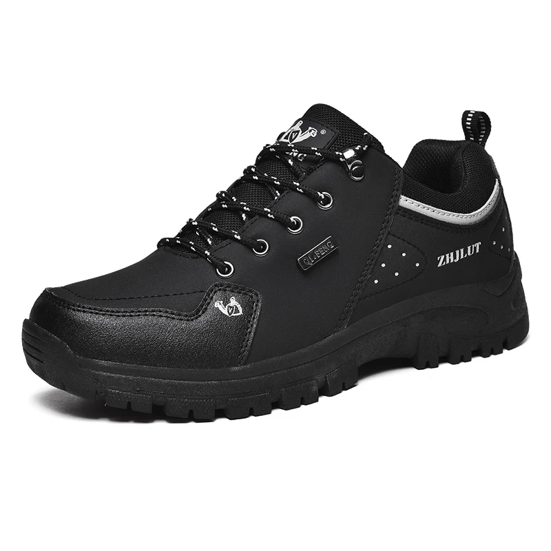 Leather Boots Leather Shoes Anti Slip Shoes Men Women Outdoor Sports Shoes Wear Resisting Hiking Boots Casual Sneakers for Man Trekking Footwear