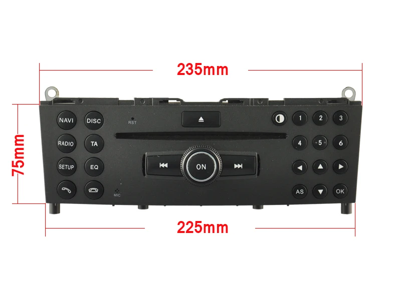 DE со! WITSON Android 10 0 автомобильный DVD для MERCEDES BENZ C CLASS W204 2007 2011 4 Гб RAM + 64 FLASH 8 Octa Core DVR/WIFI