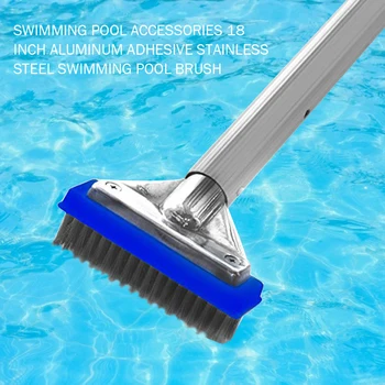 

5 inch Swimming Pool Wire Brush Portable Hot Tub Pool SPA Wall Floor Algae Dirt Cleaning Tools Broom Swimming Pool Accessories