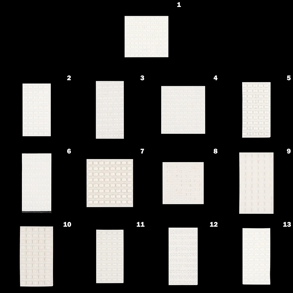 50/64/100 шт. самоклеящиеся мебель дверной стоппер Прочный противоударный избежать громкий Бампер Силиконовые подушечки для аксессуары для дома