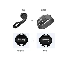 Igpsport sensor de cadência c61, velocímetro spd61, monitor de frequência cardíaca hr40 60 para bryton igpsport, computador para bicicleta