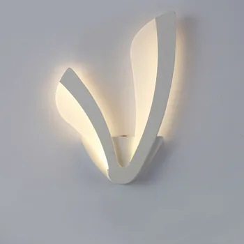 

led acrylic wall lamp modern minimalist bedroom bedside lamp personality creative bedroom aisle lamp WF1019