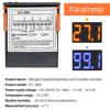 STC-3008 régulateur de température numérique ca 110V 220V DC 12V 24V double hygromètre chauffage refroidissement deux relais sortie relais ca 40% off ► Photo 3/6