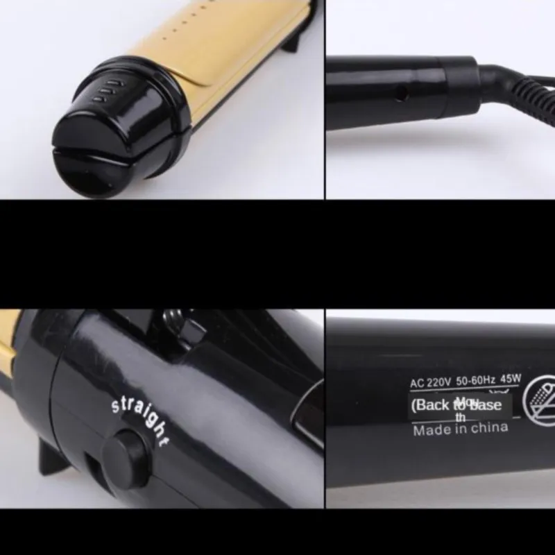 Volume/Straight Hair-in-Marcel Waver Wet And Dry Dual Purpose Pear Twisted Rolls Straight Dual Purpose Marcel Waver Expor
