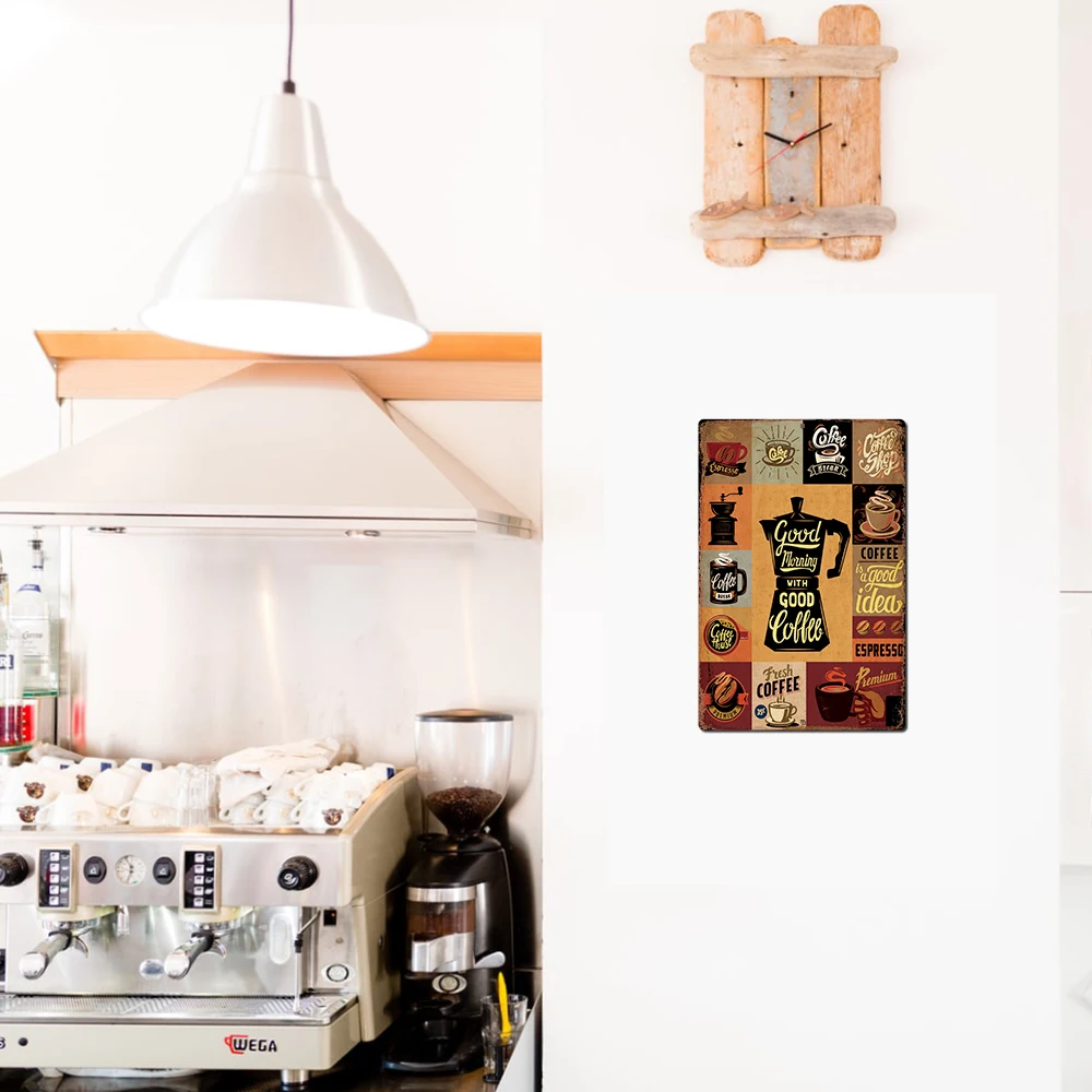 Putuo Decor Coffee Aluminum Sign Plaque Metal Vintage Metal Signs Poster Home Wall Decor for Kitchen Cafe Club Bar Decoration 6 Putuo Decor Coffee Aluminum Sign Plaque Metal Vintage Metal Signs Poster Home Wall Decor for Kitchen Cafe Club Bar Decoration 6