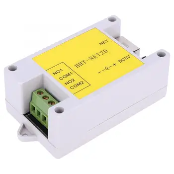 

IP Relay Module 2-Channel Remote Control for Smart Home Control DC5V HHT-NET2D latching relay