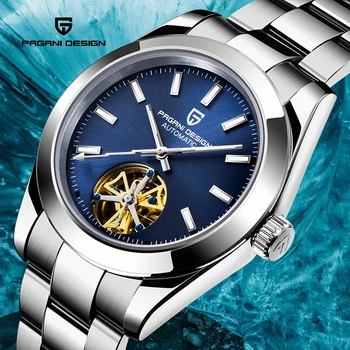 

PAGANI DESIGN 2020 New Brand Men Watch Tourbillon Automatic Watch Men stainless steel Mechanical Watches For Men reloj hombre
