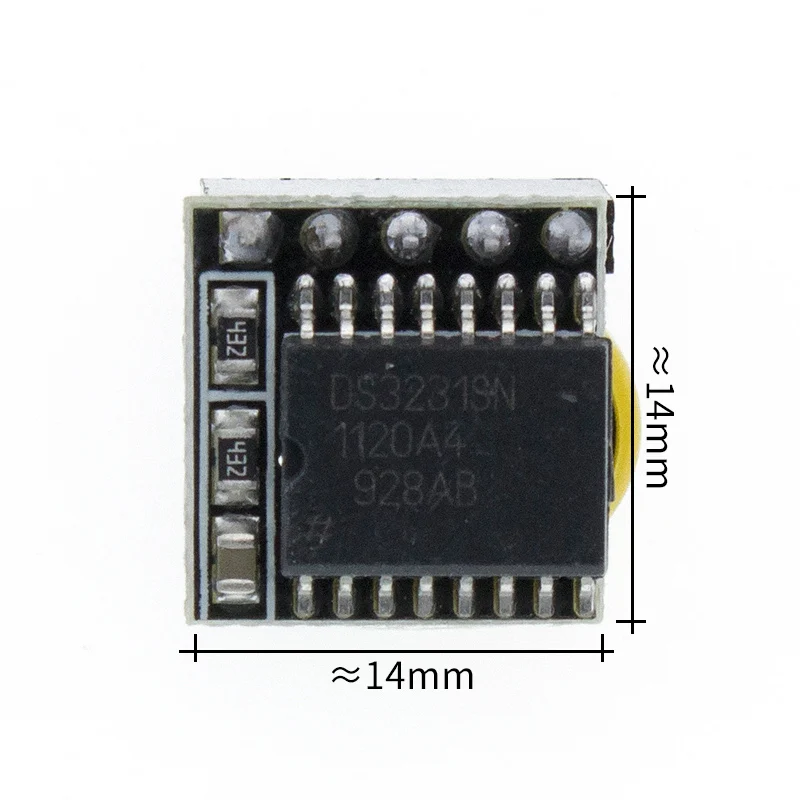 Mini DS3231 module DS3231 Модуль часов в режиме реального времени для arduino 3,3 V/5 V с батареей для Raspberry Pi - Цвет: Mini DS3231 module