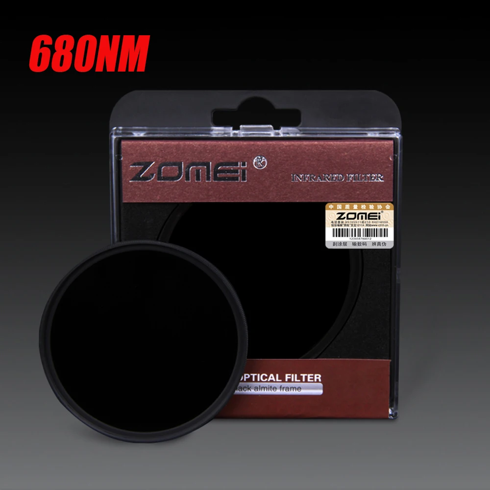 ZOMEI 680NM инфракрасный X RAY на замену фильтра IR Инфракрасный зеркало для Защитная