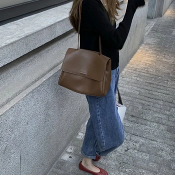 

Large Capacity Satchels Handbag Designer High Quality Bags for Women 2020 Ladies Vintage Shoulder Bags Multifunction Casual Tote