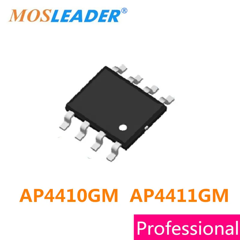 

Mosleader AP4410GM AP4411GM SOP8 100PCS AP4410G AP4411G AP4410 AP4411 High quality