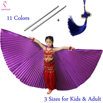 

Belly Dance Wings With Sticks For Kids Bollywood Oriental Design Egypt Isis Wings Egyptian Wings Costume Dance Accessories Girls