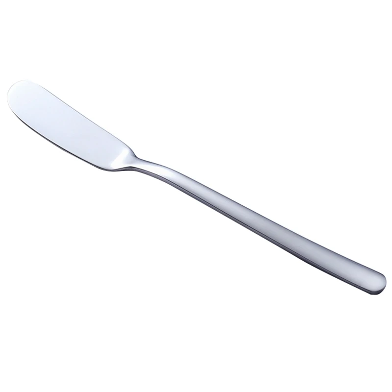 Promotion! Kitchen Baking Tool Knife Stainless Steel Butter Cake Cream Blade Spatula Straight Bend Icing Frosting Spreader Fonda |