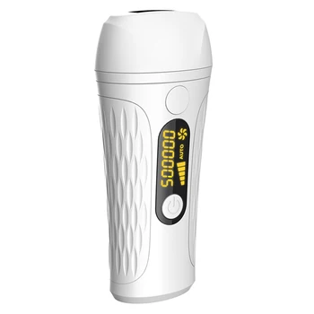 

IPL Painless Hair Remover Adjustable 5 Modes Flash 999,999 Flashes Facel Wholebody Hair Removal Treatment for Women