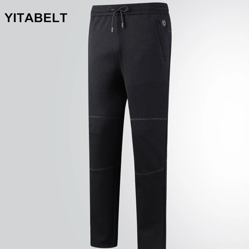 

USB Smart Heating Pants Male Charging Heating Constant Temperature Heating Pants Knee Pads Warm Casual Pants