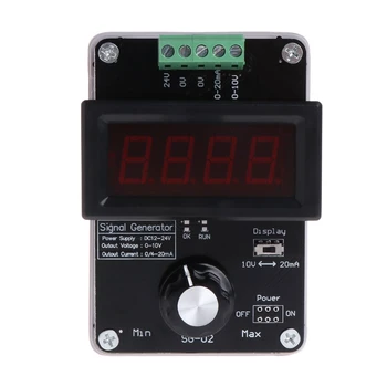 

Adjustable Current Voltage Analog Simulator 0~20mA Signal Generator DC 0~10V 35ED