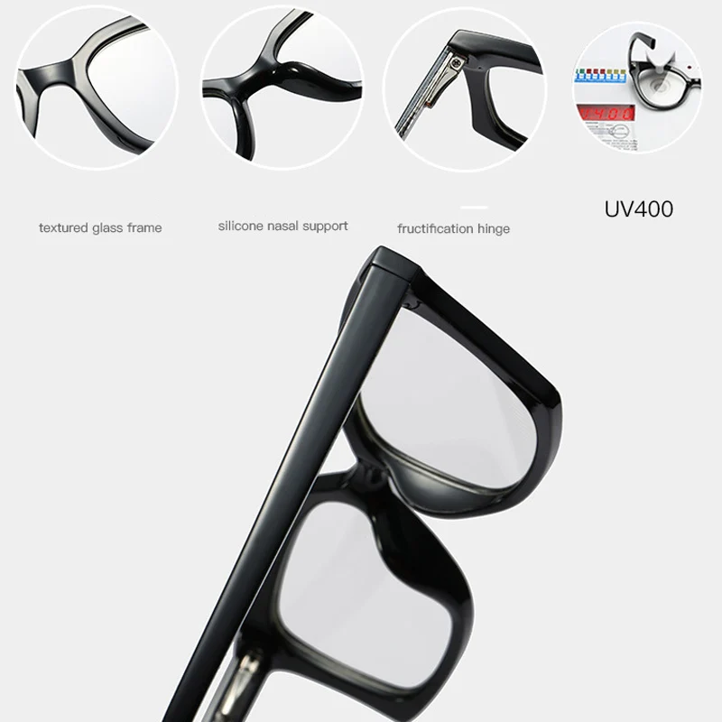 Iboode TR90, квадратные очки, оправа для женщин и мужчин, прозрачные линзы, оптические Sepectacles, простые зеркальные, весенние ноги, очки, женские очки, Новинка