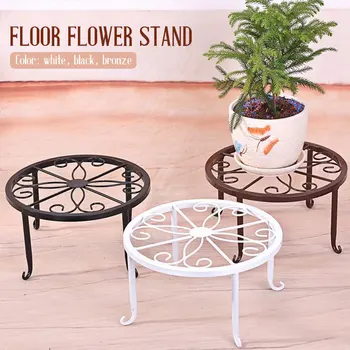 

Wrought Iron Create Potted Stander Home Decor Flower Pot Rack