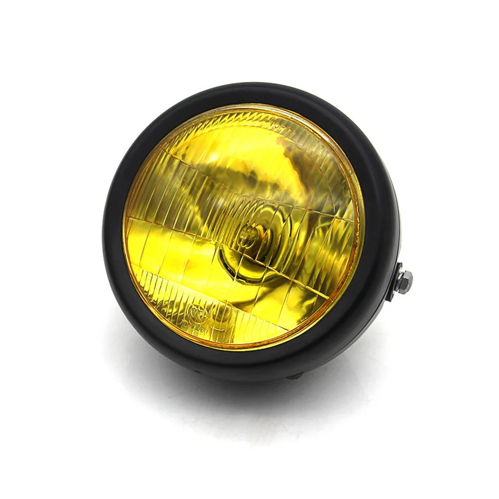 12V винтажный круглый мотоциклетный реfit головной светильник для мотора скутера передний налобный светильник