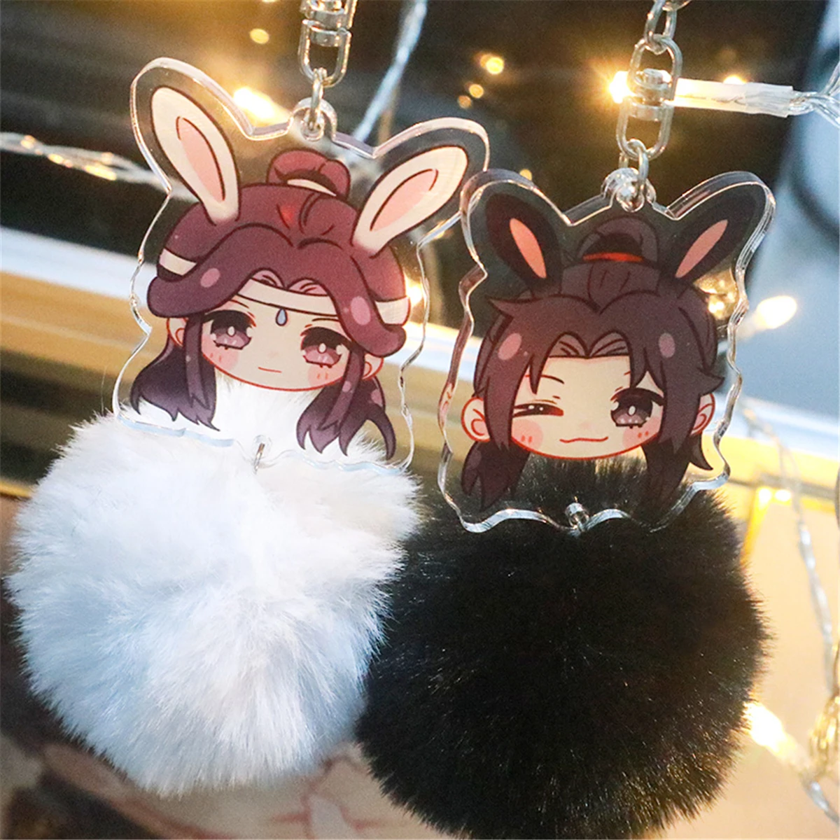 Wei Wuxian Lan Wangji плюшевый акриловый брелок для косплея Mo Dao Zu Shi подвесные аксессуары Grandmaster Demonic культивирование подарок