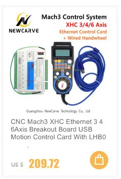 CNC 6 Axis Mach3 ручной пульт дистанционного управления ручка подвеска с USB DSP JOG кодер для маршрутизатора с ЧПУ