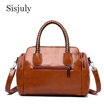 

Luxury Leather Women's Handbags Vintage Shoulder Crossbody Bags For Women 2019 High Quality Designer Tote Bag sac a main Female