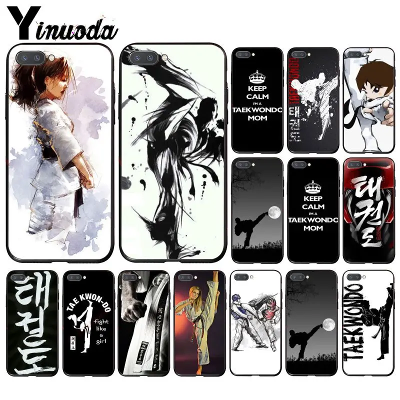 Yinuoda sport taekwondo Phone Case for Huawei Honor 8A 8X 9 10 20 Lite 7A 5A 7C 10i 9X pro Play 8C | Мобильные телефоны и